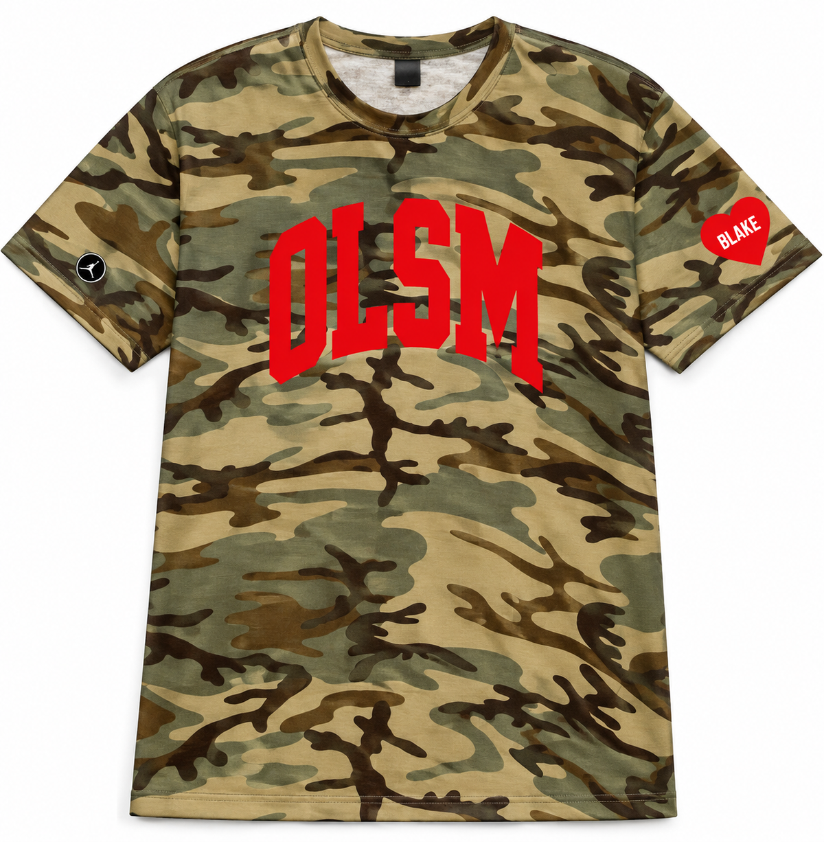 Camo OLSM Crewneck T-Shirt