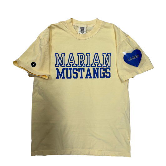 Marian Mustangs crewneck T shirt