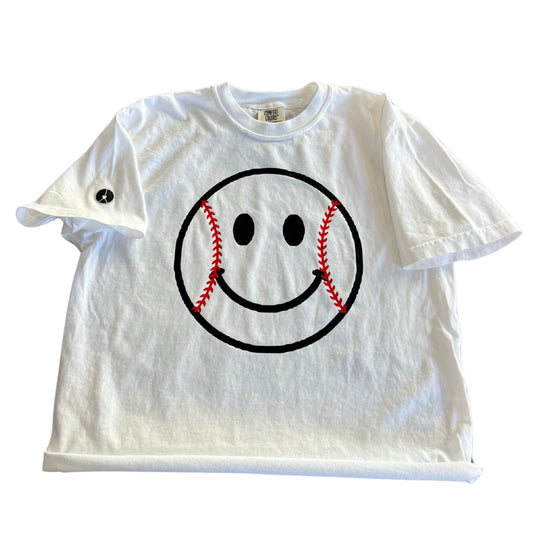 Baseball Smile Face