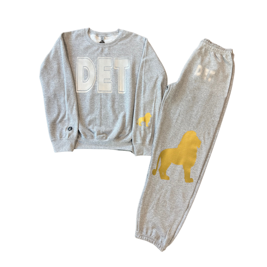 DET old school jogger sweatsuit set