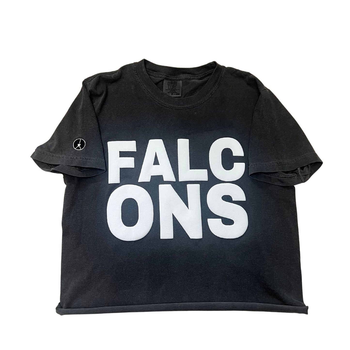 Dark grey crewneck tee Falcons/faith