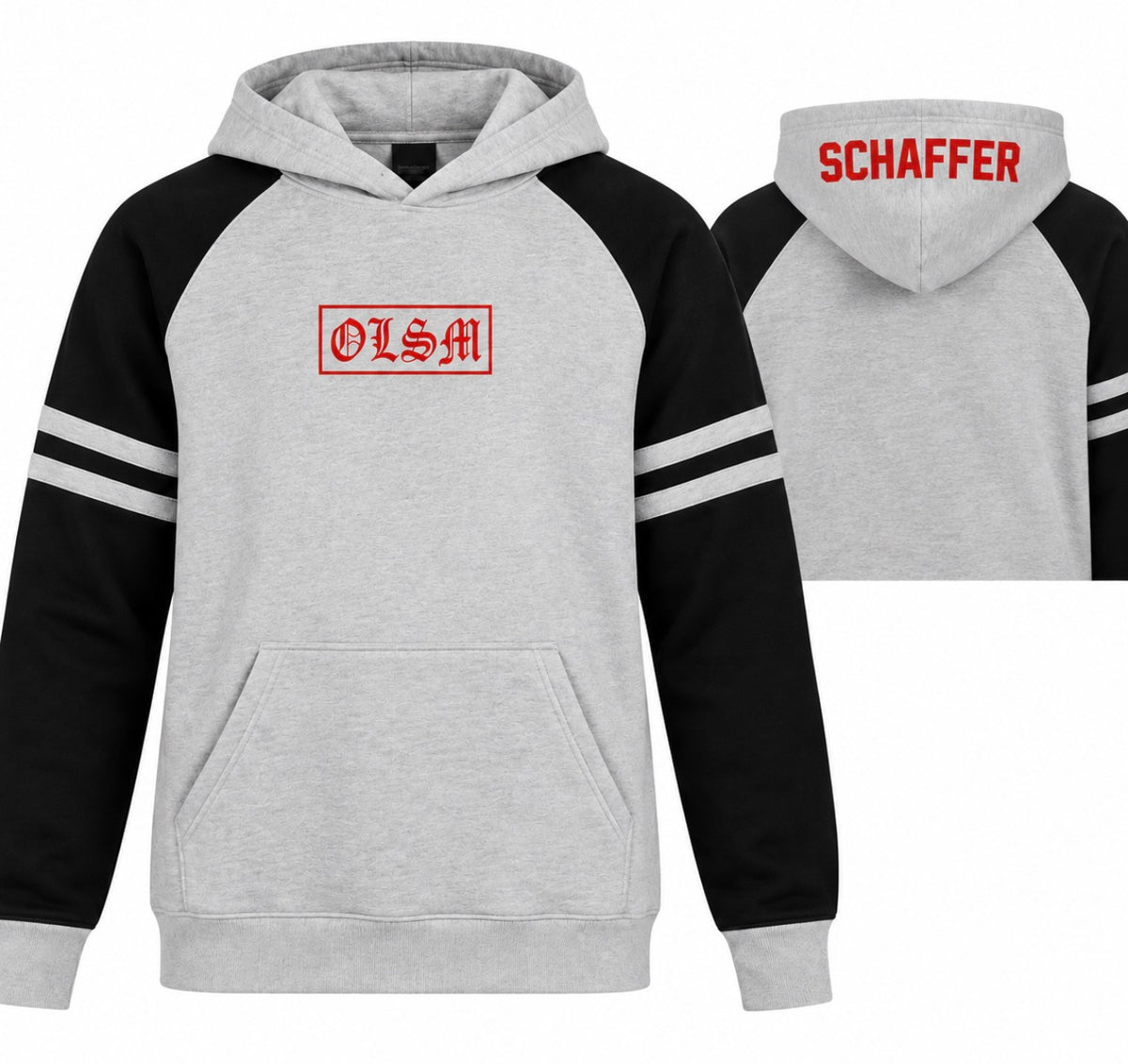 OLSM Stripe Hoodie