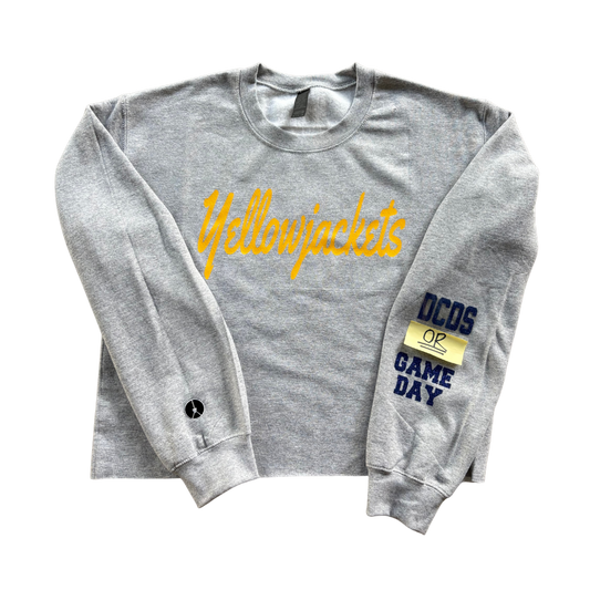 Yellowjackets Crop Crewneck