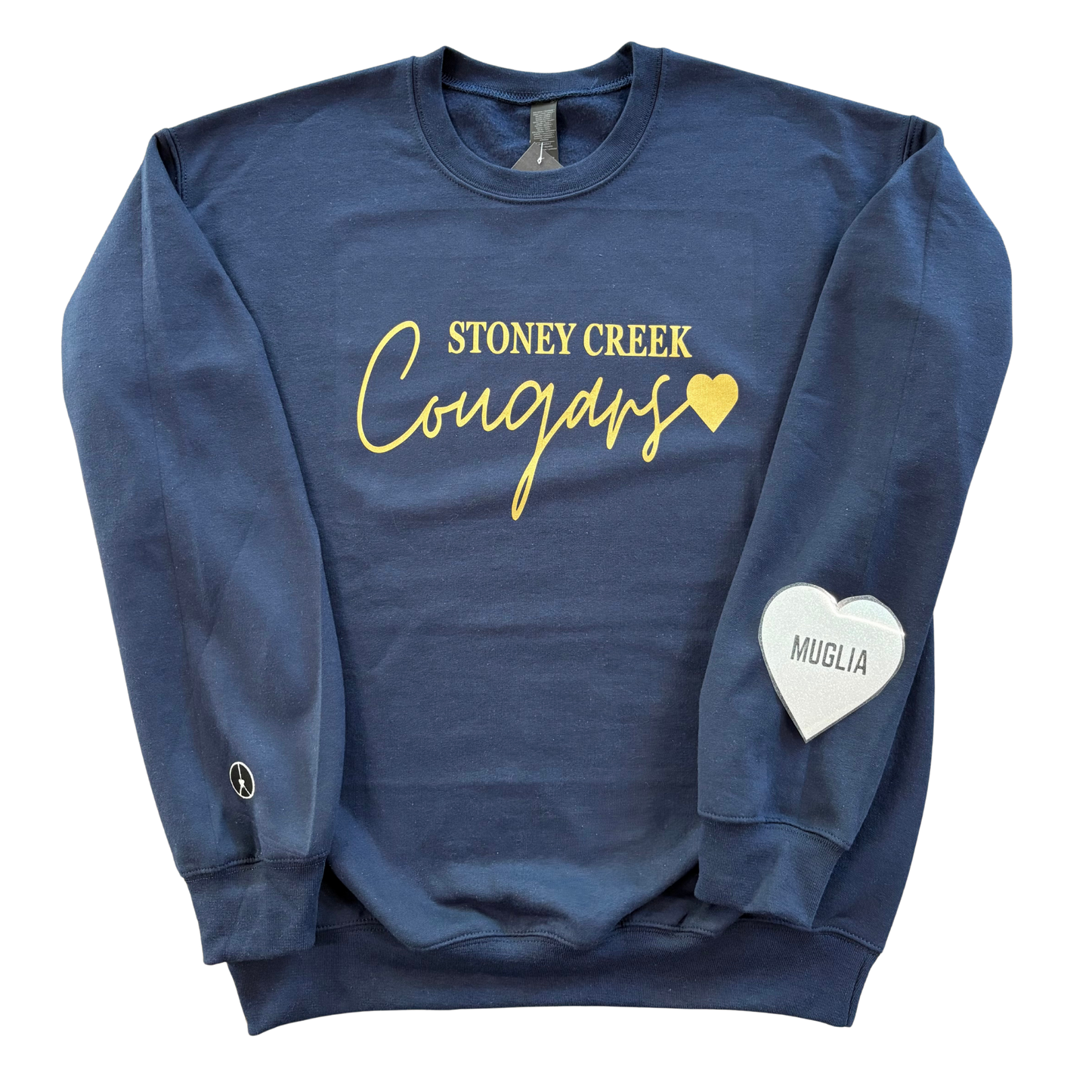 Stoney Creek Cougars ❤️ crewneck sweatshirt - Gold