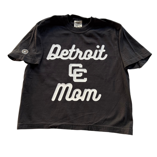 Detroit CC mom Crewneck conservative boxy crop