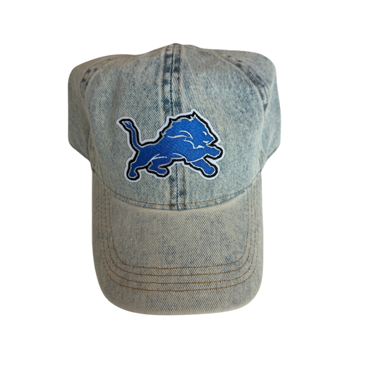 Denim baseball hat