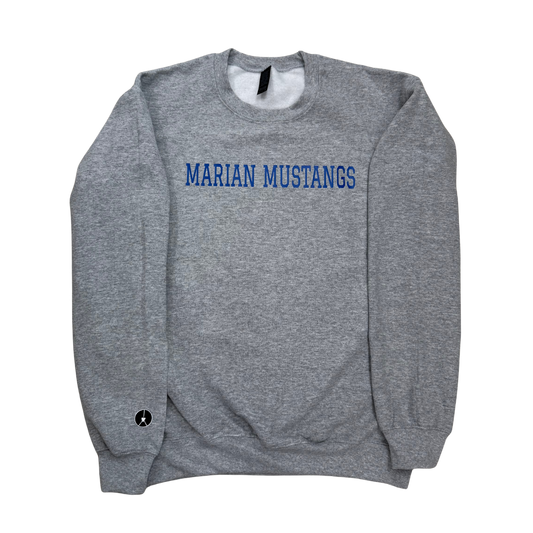 Marian Mustangs Crewneck