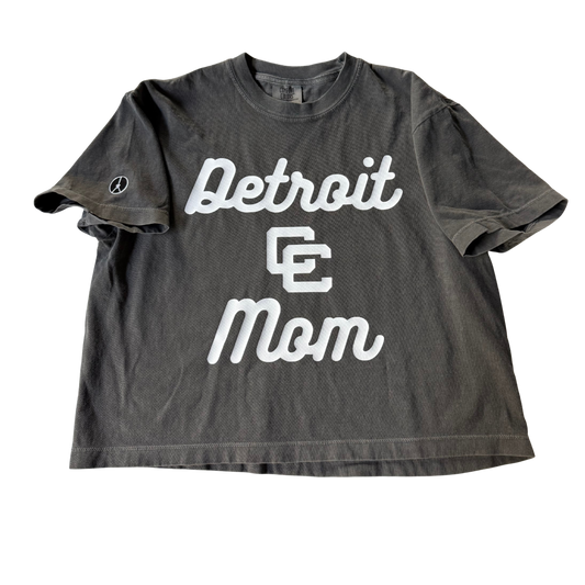 Detroit CC mom Crewneck conservative boxy crop