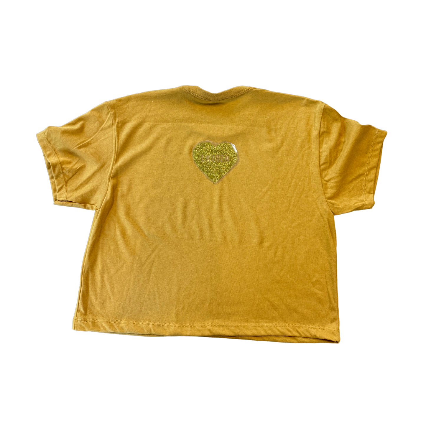 Notre Dame Prep Circle crewneck crop t-shirt