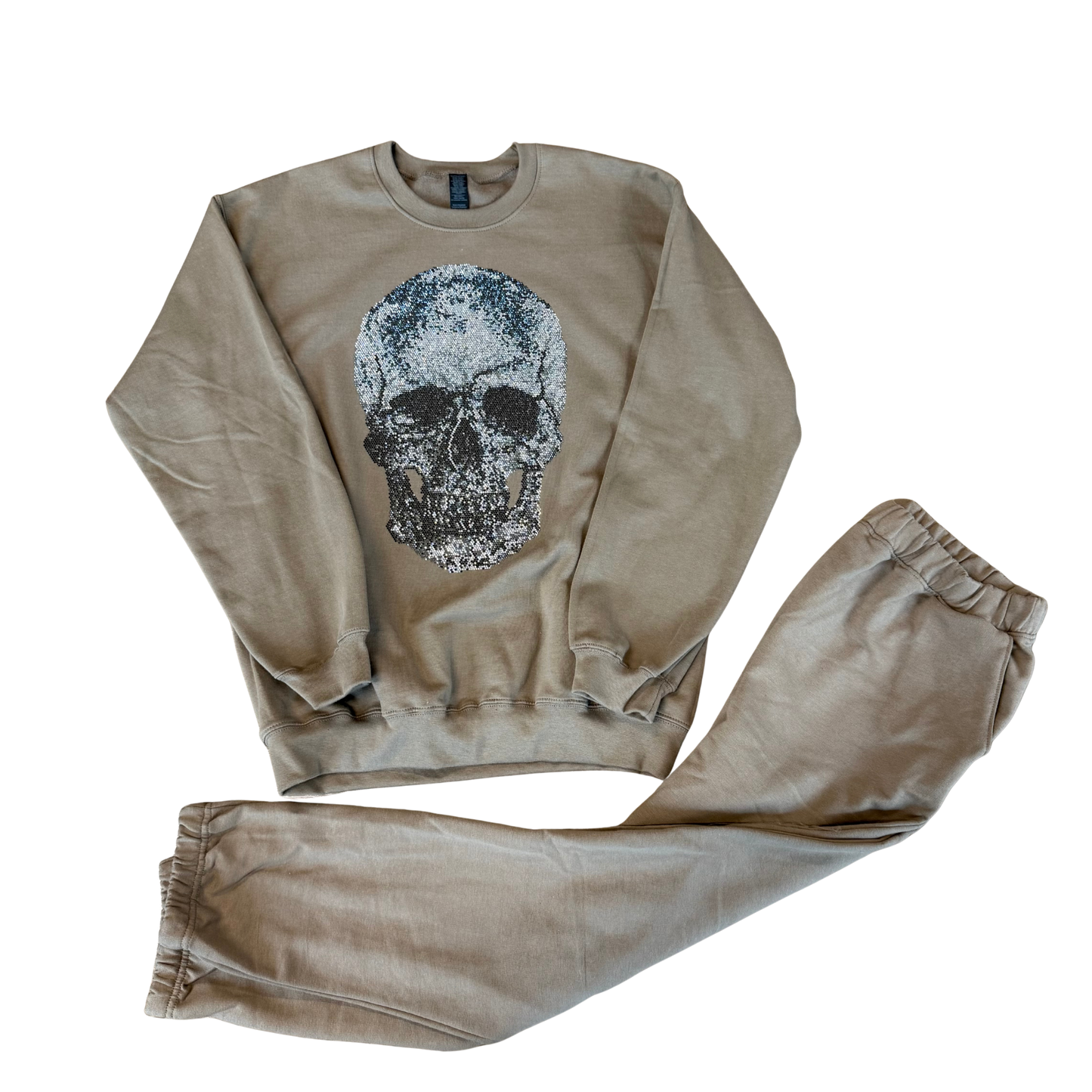 Rhinestone Skull Set