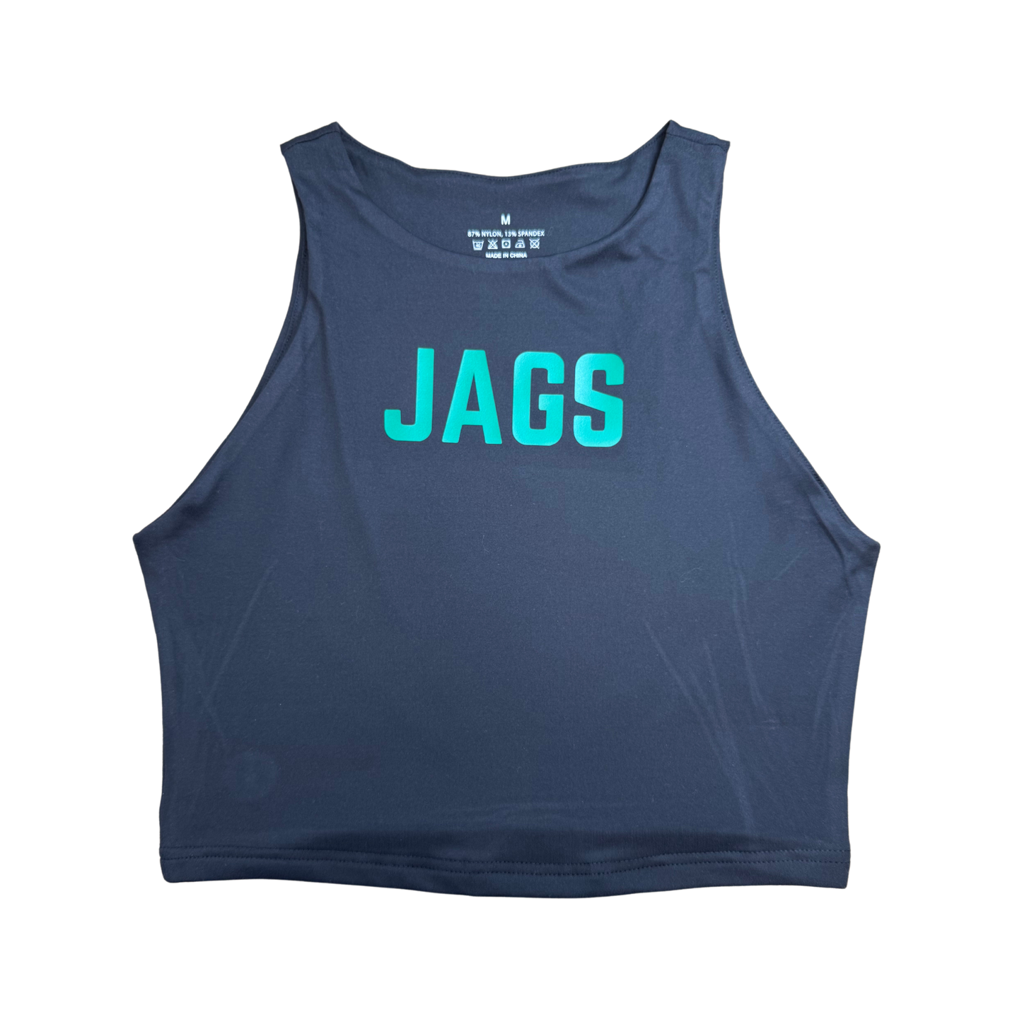 JAGS Fitted cropped tank top
