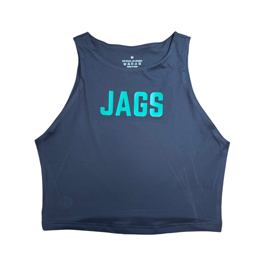 JAGS Fitted cropped tank top