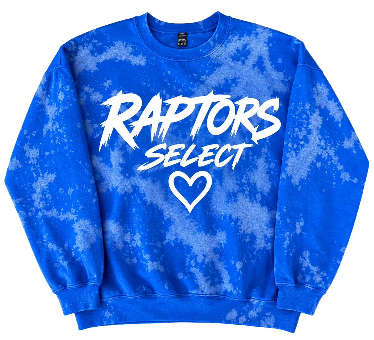 Raptors tie-dye crewneck