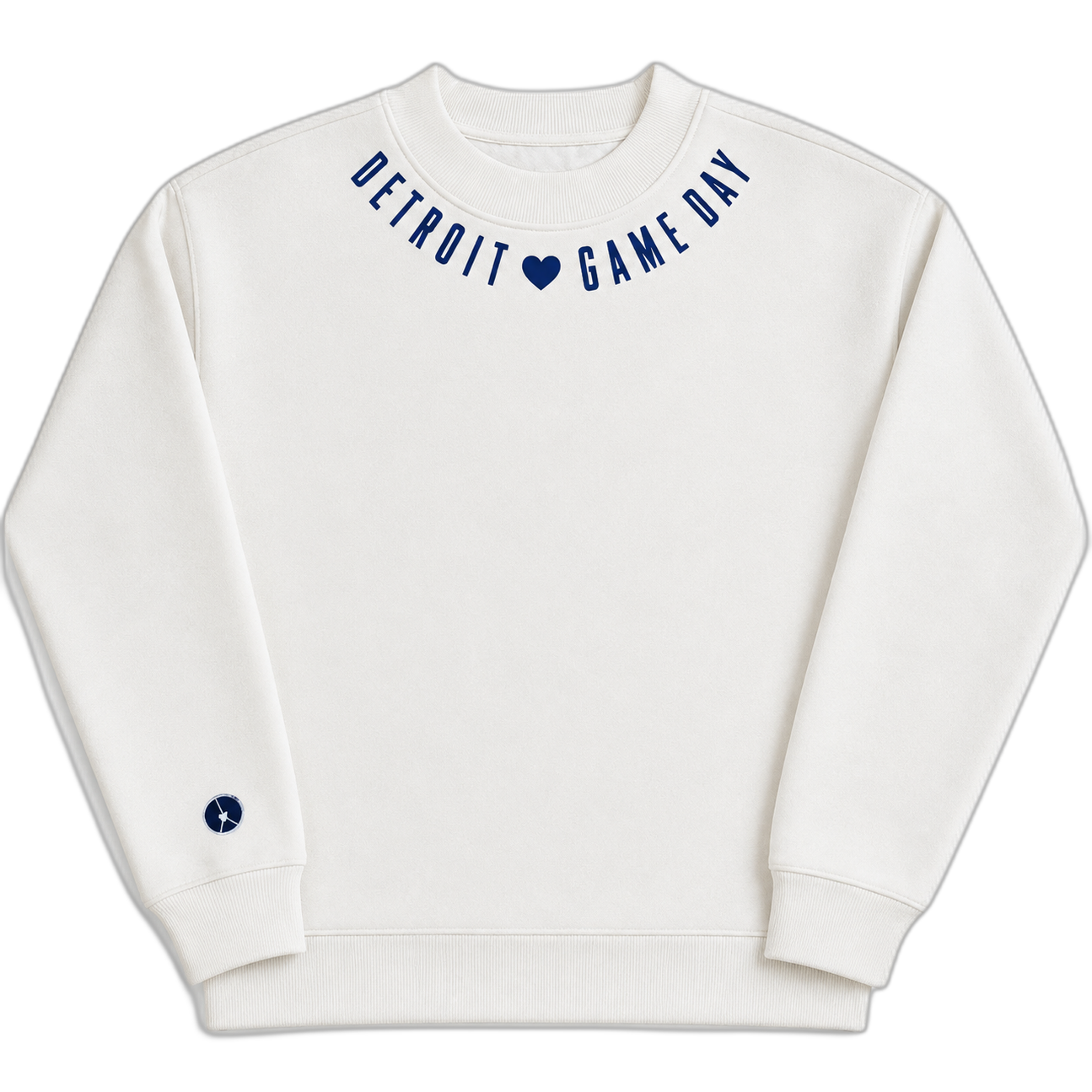 Detroit game day mock neck