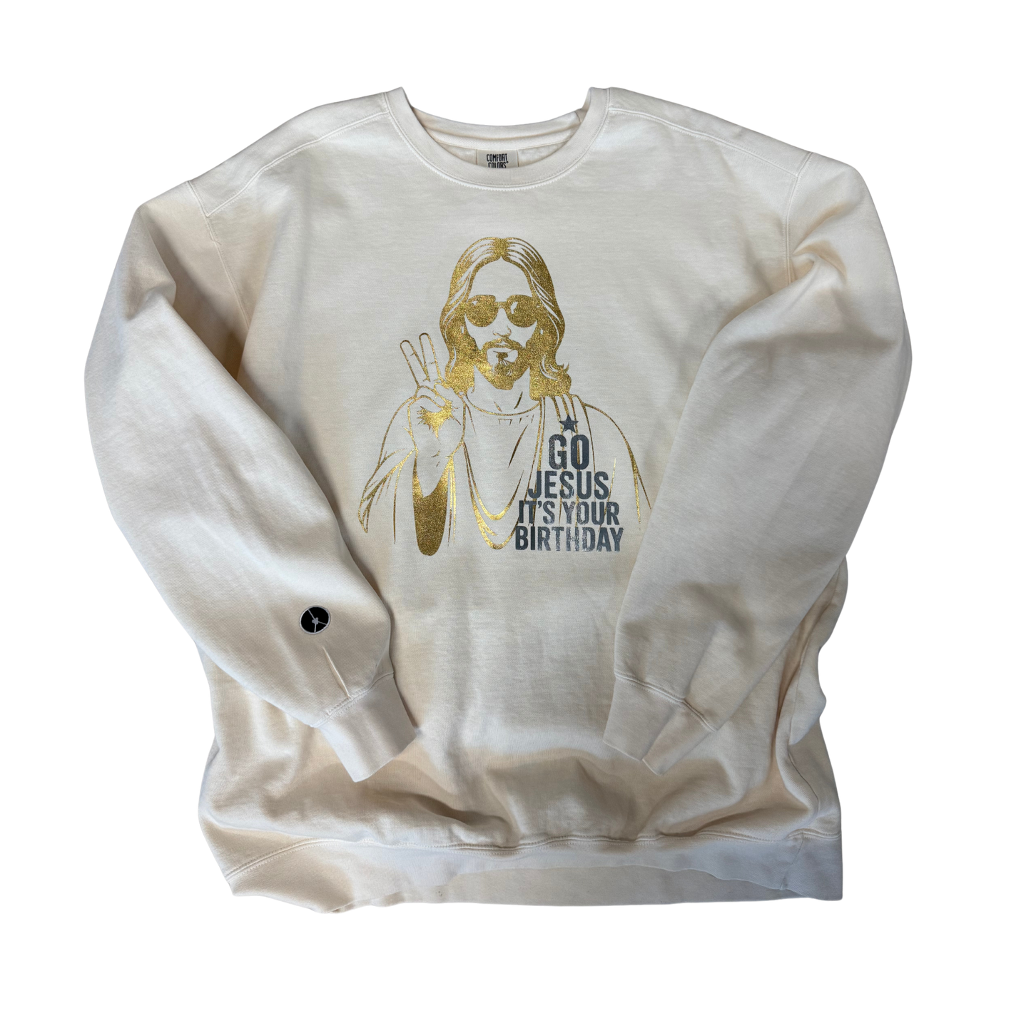 Go, Jesus it's your birthday crewneck
