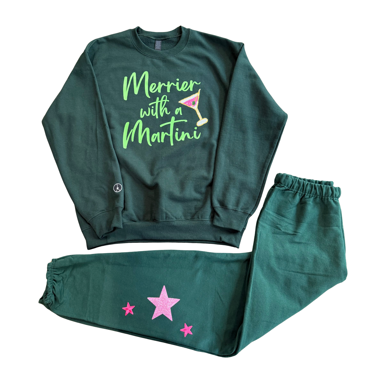 Merrier with a martini sweatsuit set