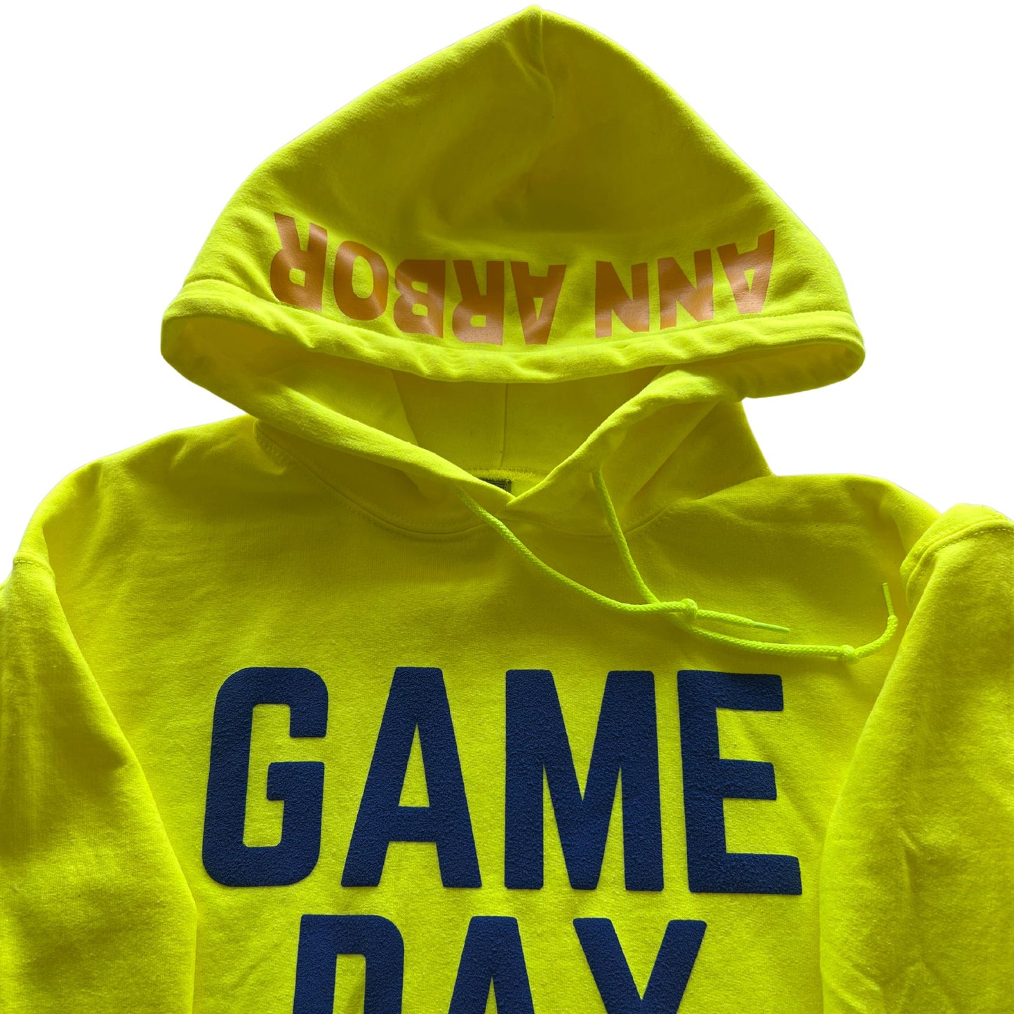 Game day neon hoodie