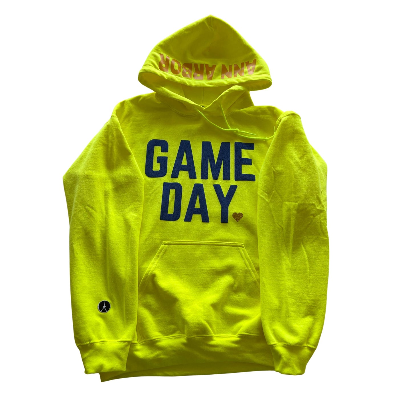 Game day neon hoodie