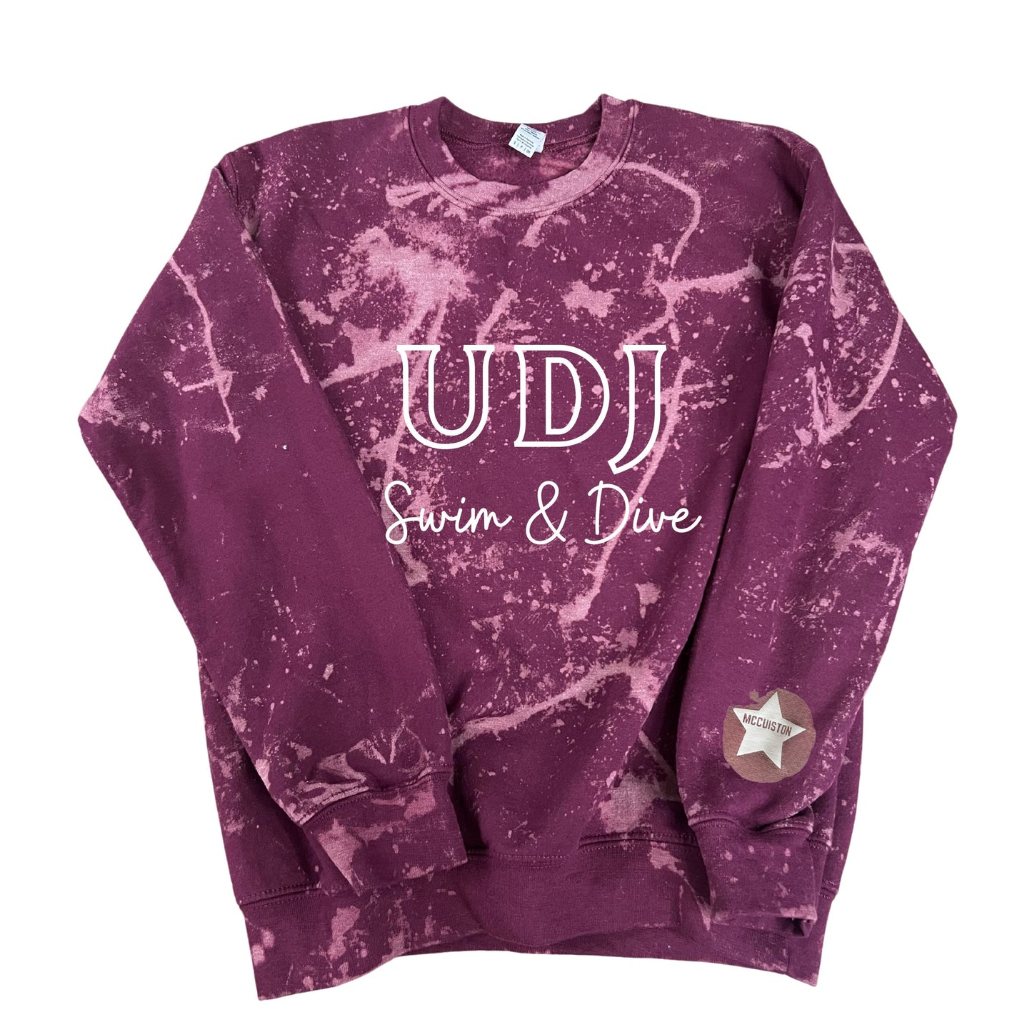 UDJ swim and dive crewneck