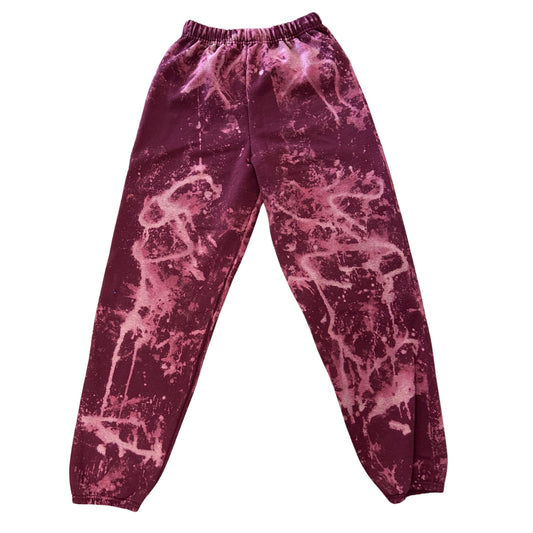 Sangria tie-dye customizable sweatpants