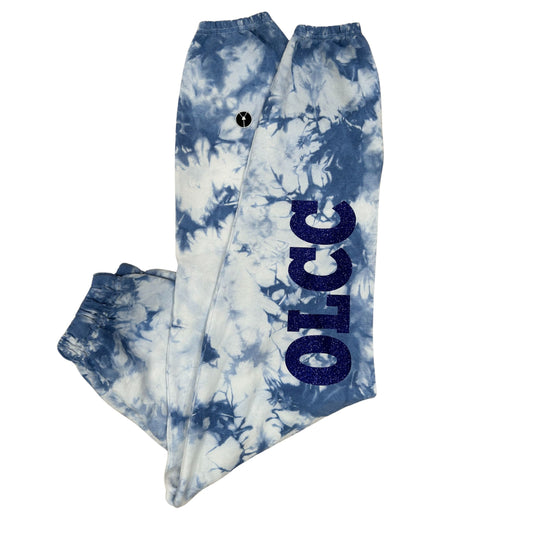 Blue Tie Dye Sweatpants OLCC