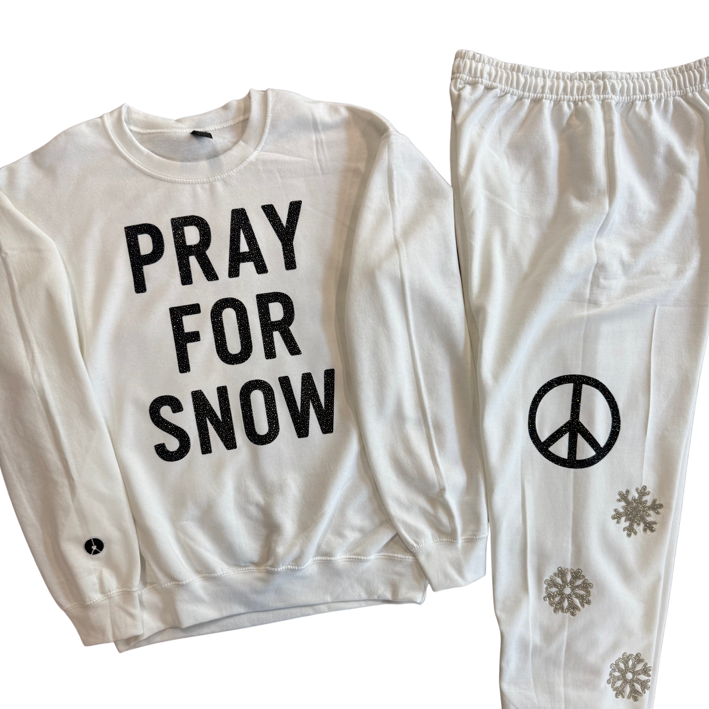 PRAY FOR SNOW Sweatsuit Set