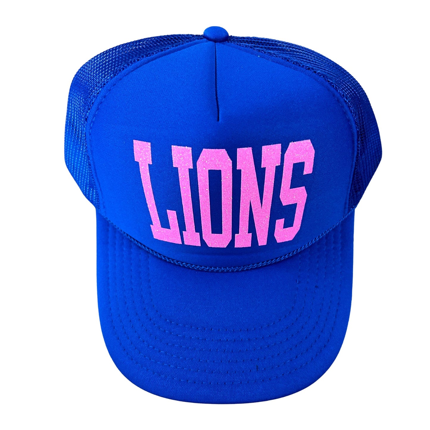 Pink Lions Trucker