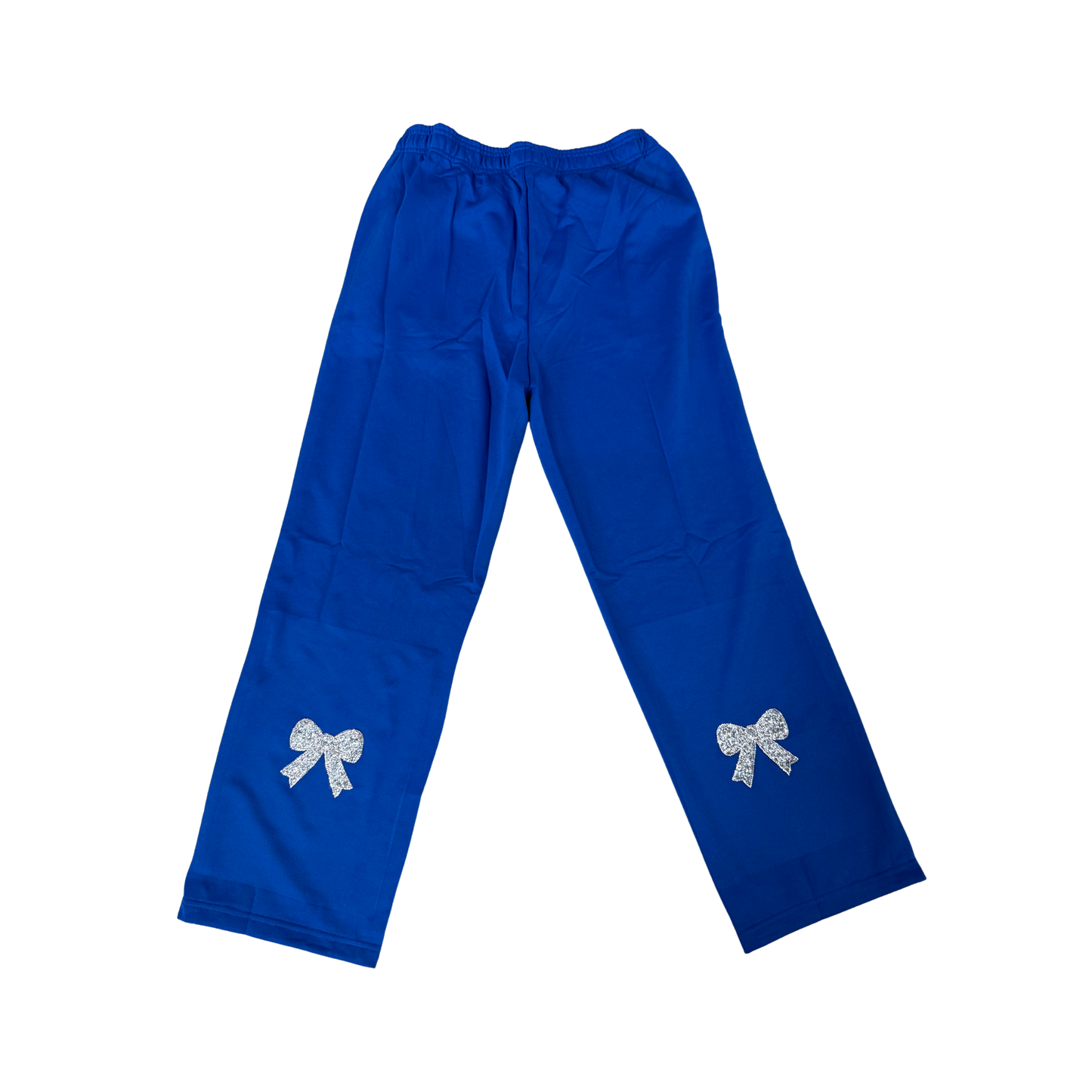 Royal Blue wide leg Bow Pants
