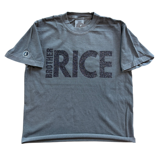 Brother Rice vintage gray crewneck crop