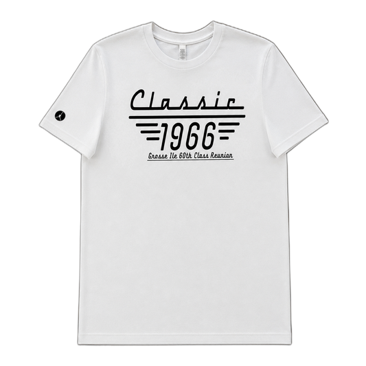 Classic 1966 white Crewneck
