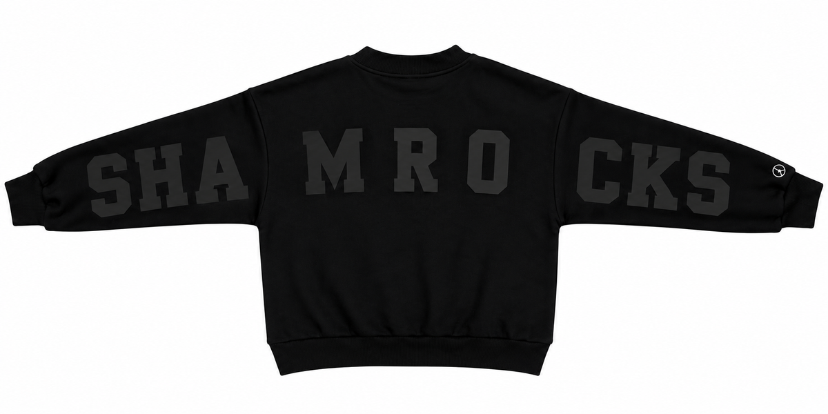 Shamrocks Varsity Letter Mock neck