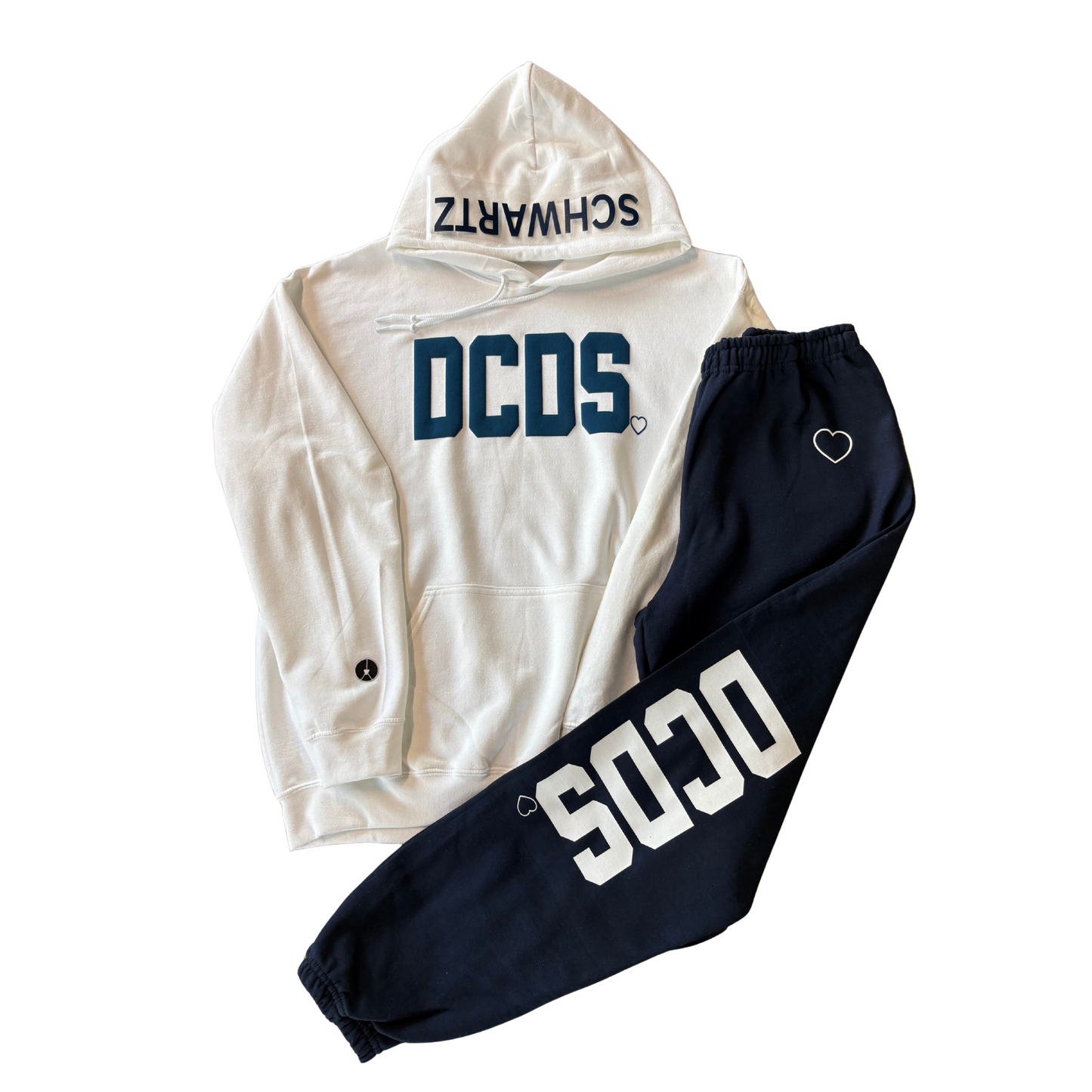DCDS sweatsuit outfit