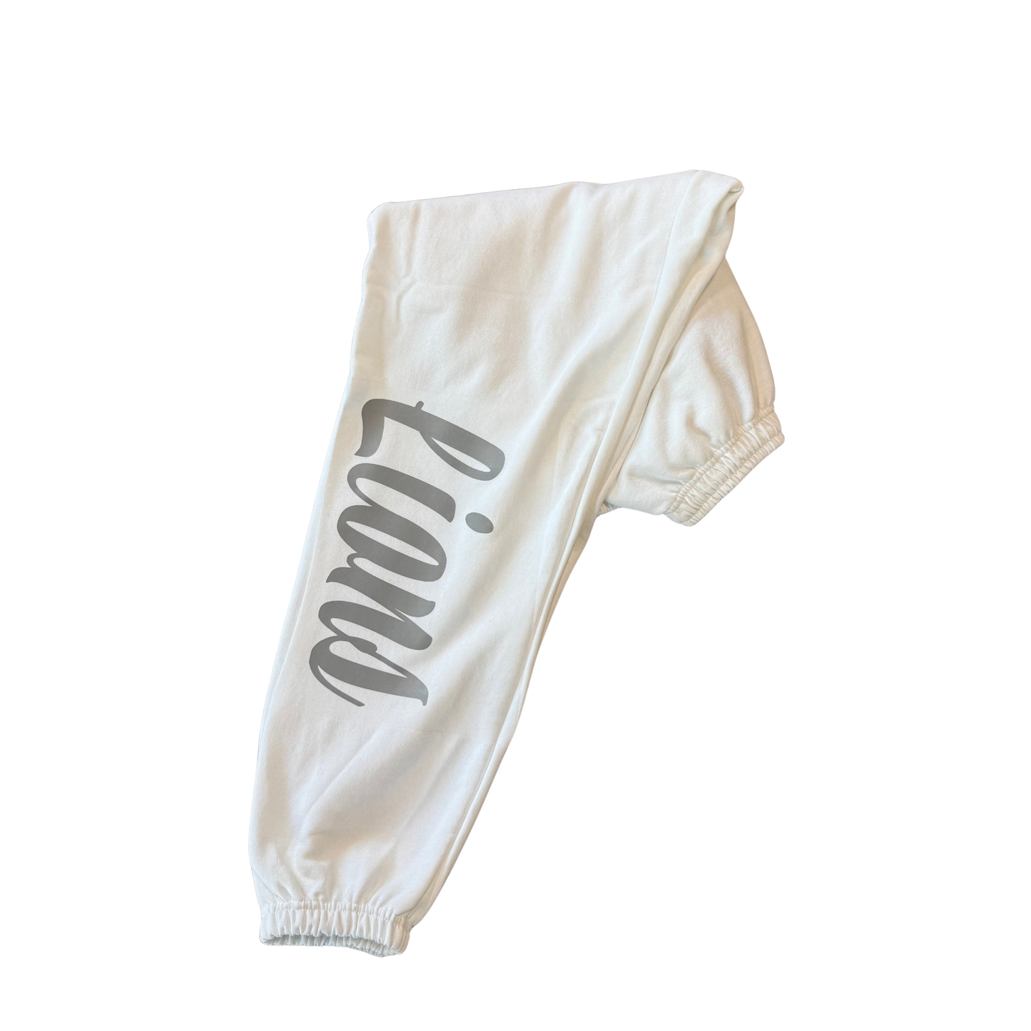 White Detroit Sweatsuit set