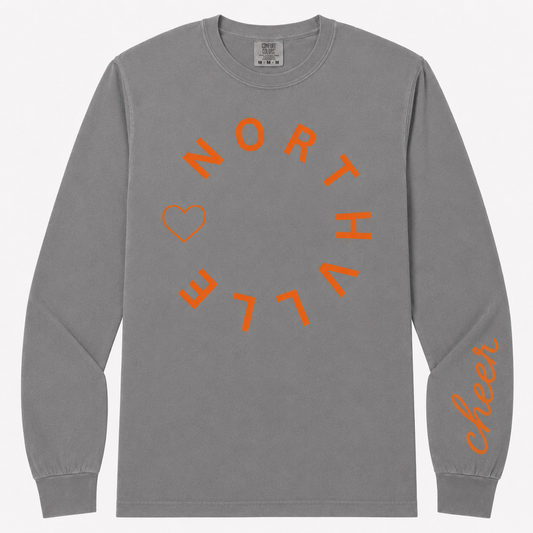 Northville cheer long sleeve T-shirt