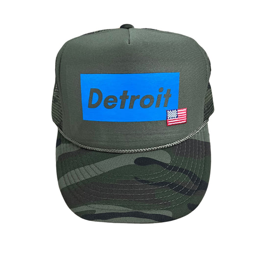 Camo trucker military theme 2024