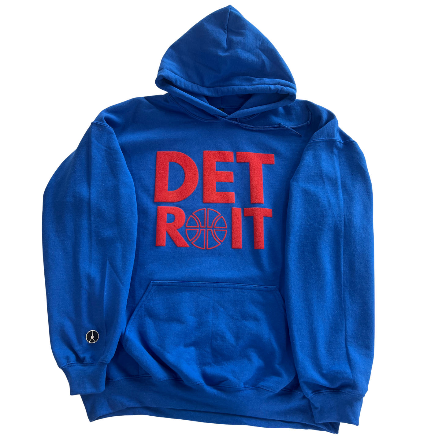 Blue Detroit hoodie