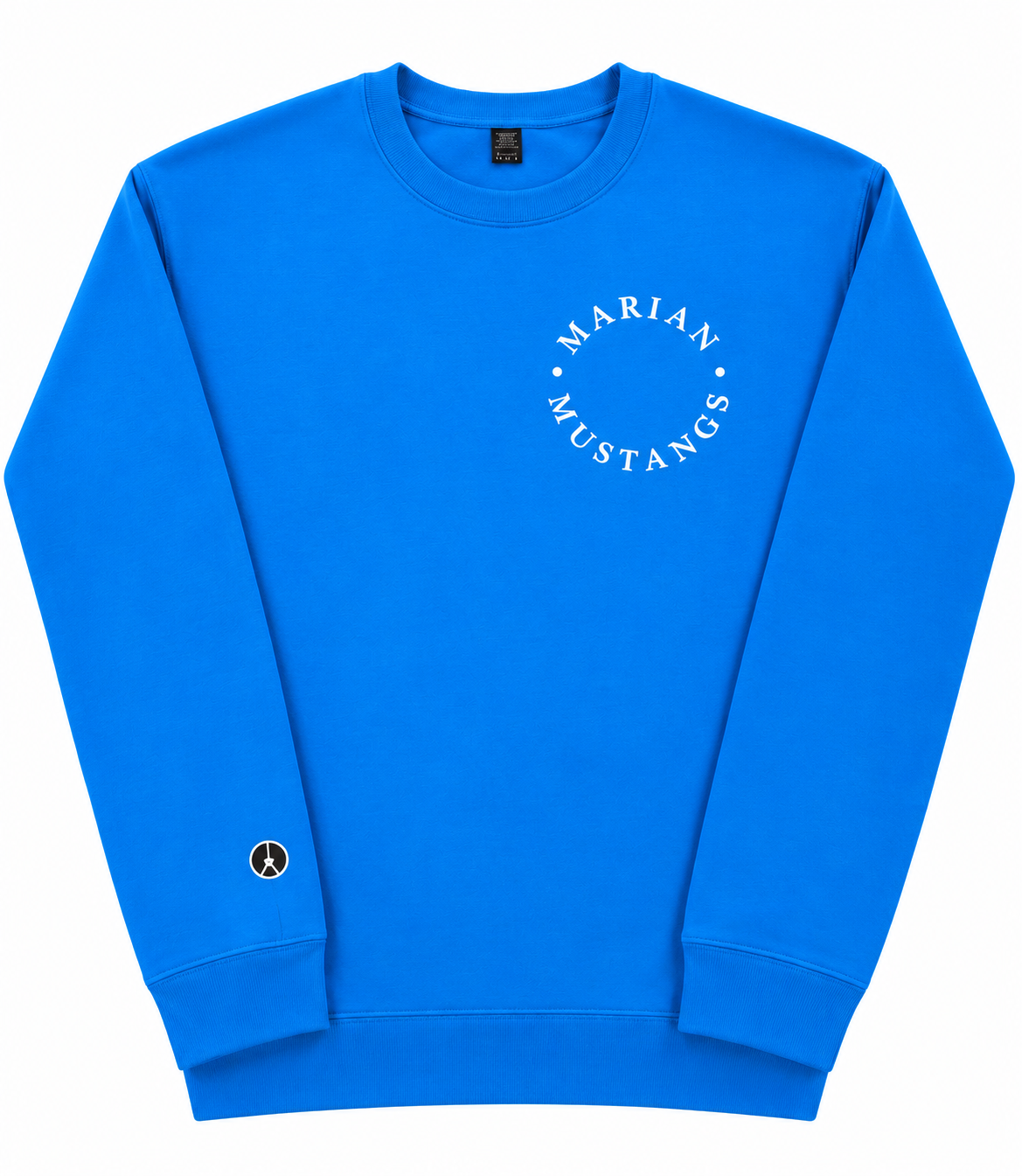 Marian Mustangs circle crewneck