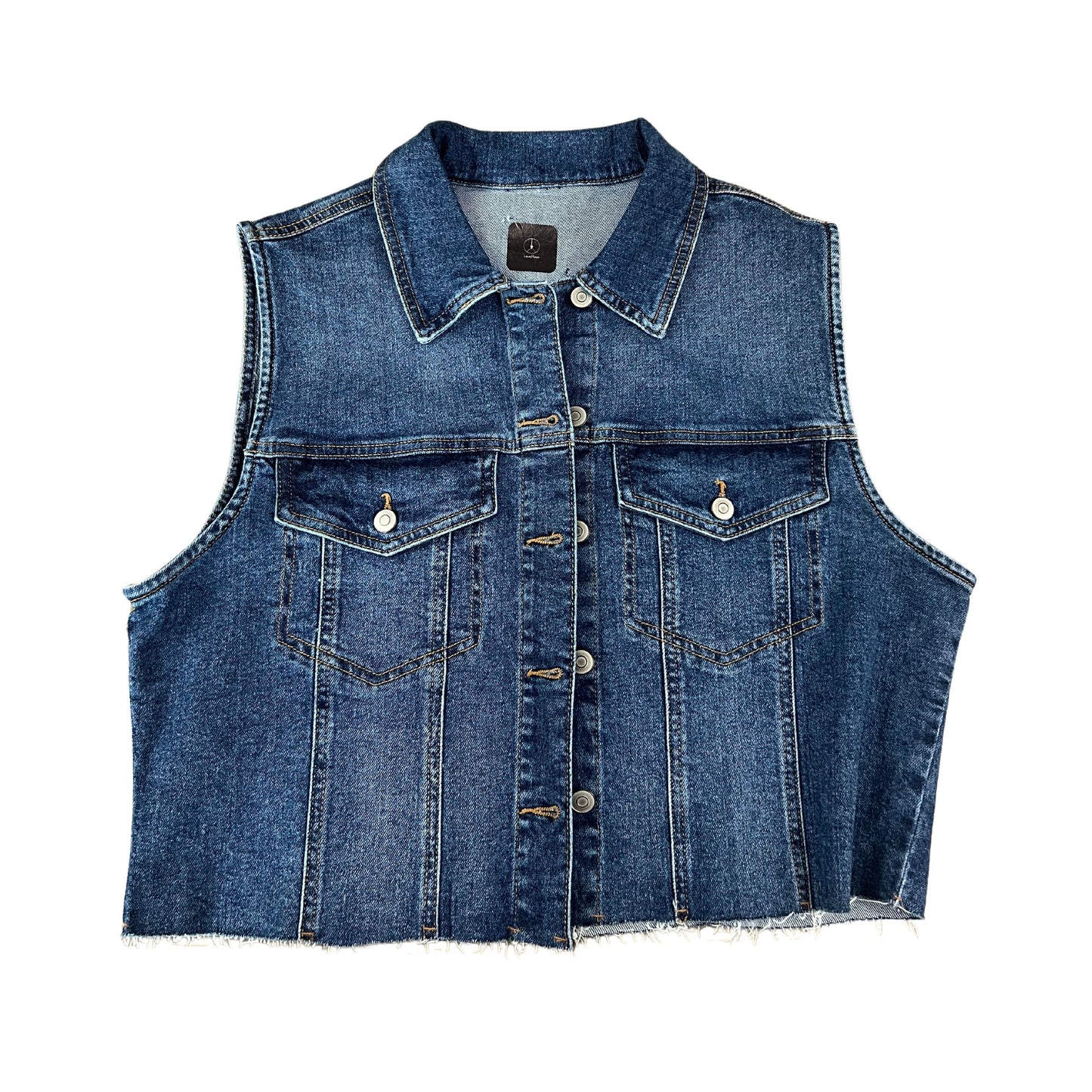 Tigers denim vest