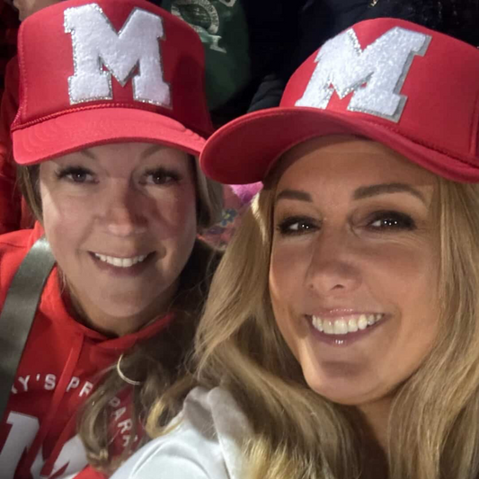 M Red Trucker Hat