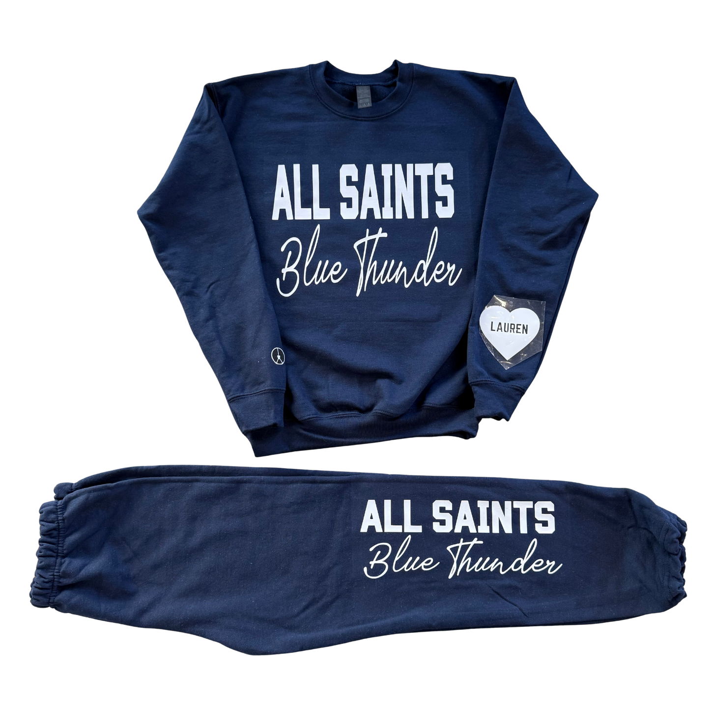 Children's All Saints blue thunder sweatsuit