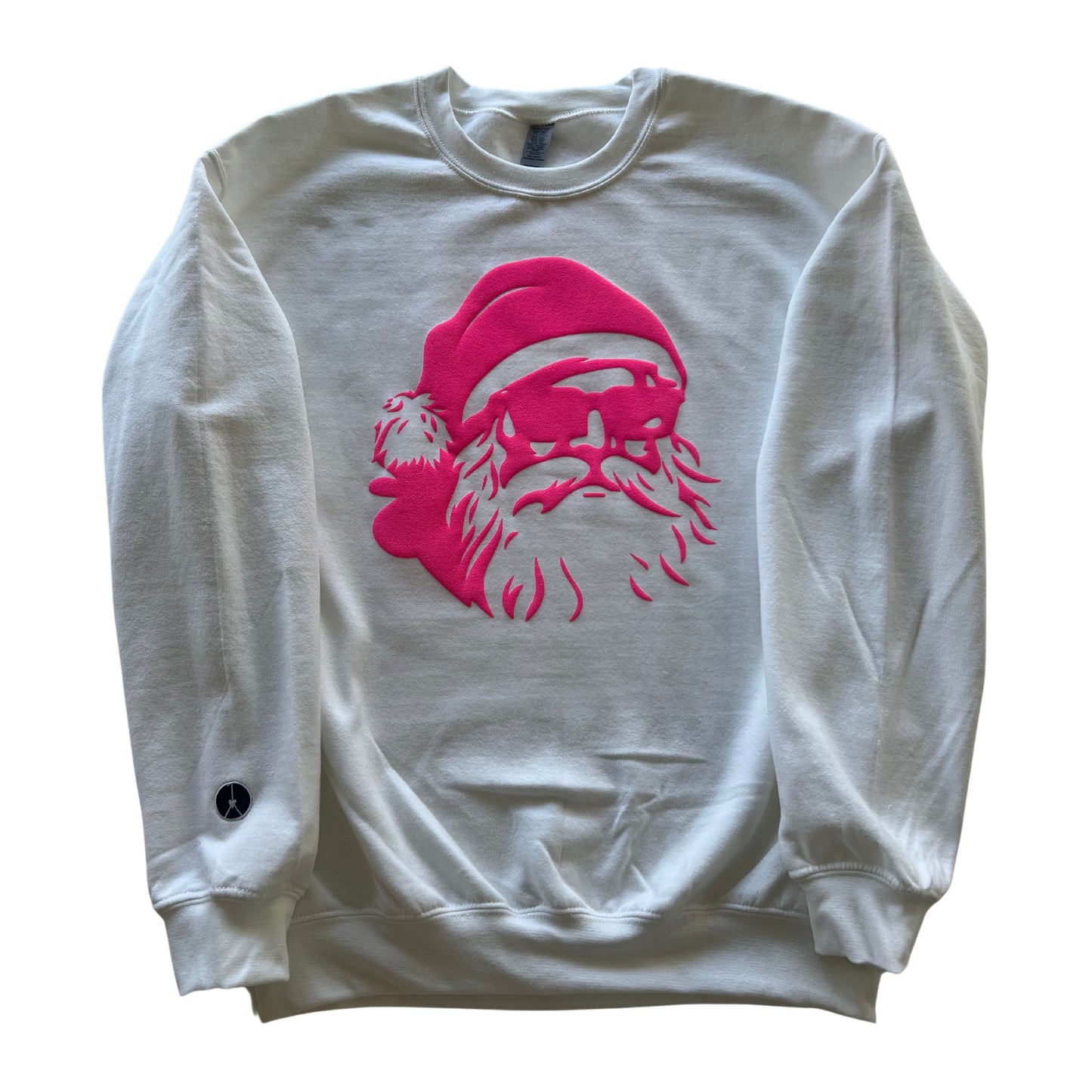 Pink Santa crewneck