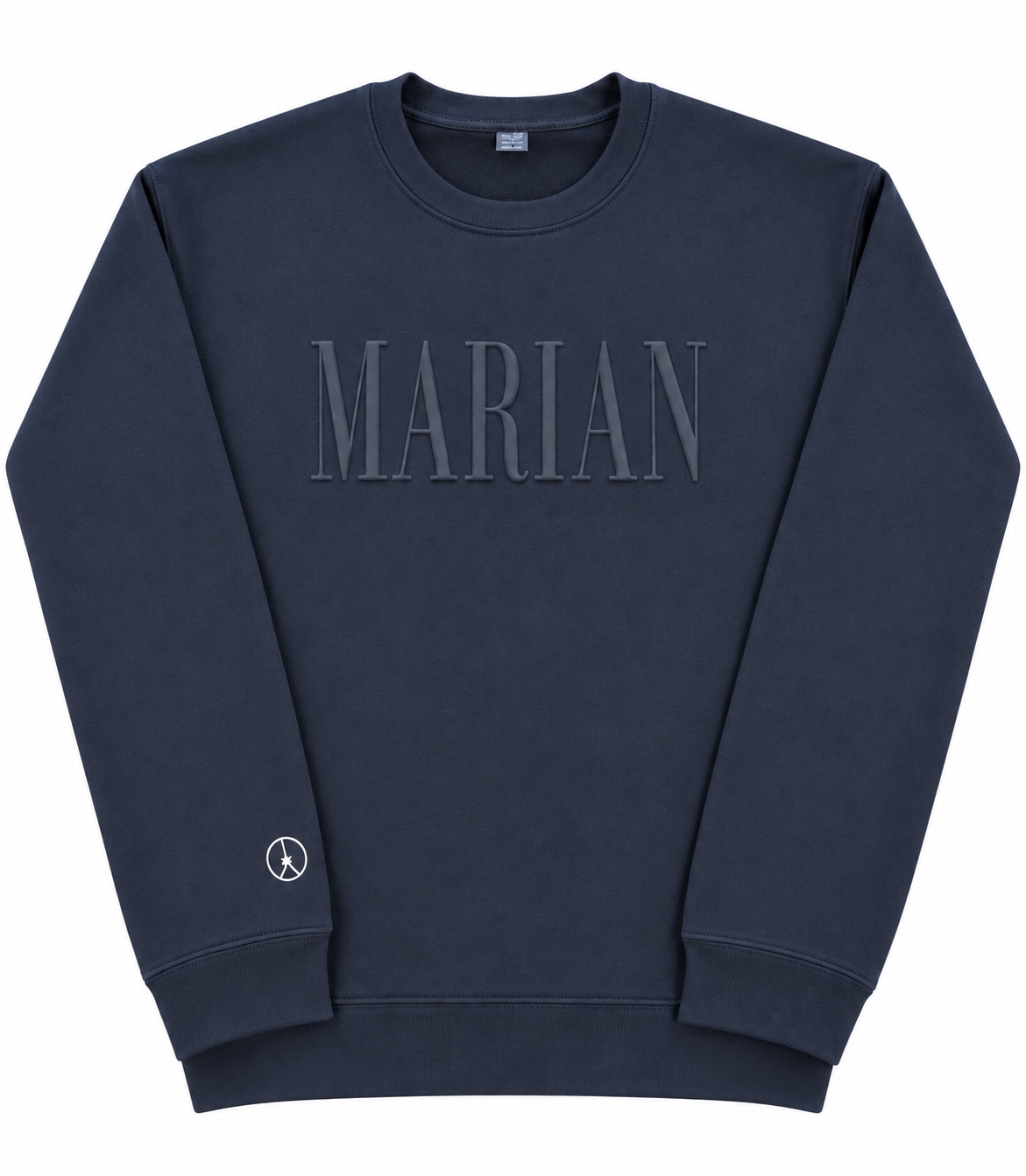Marian monochromatic crewneck