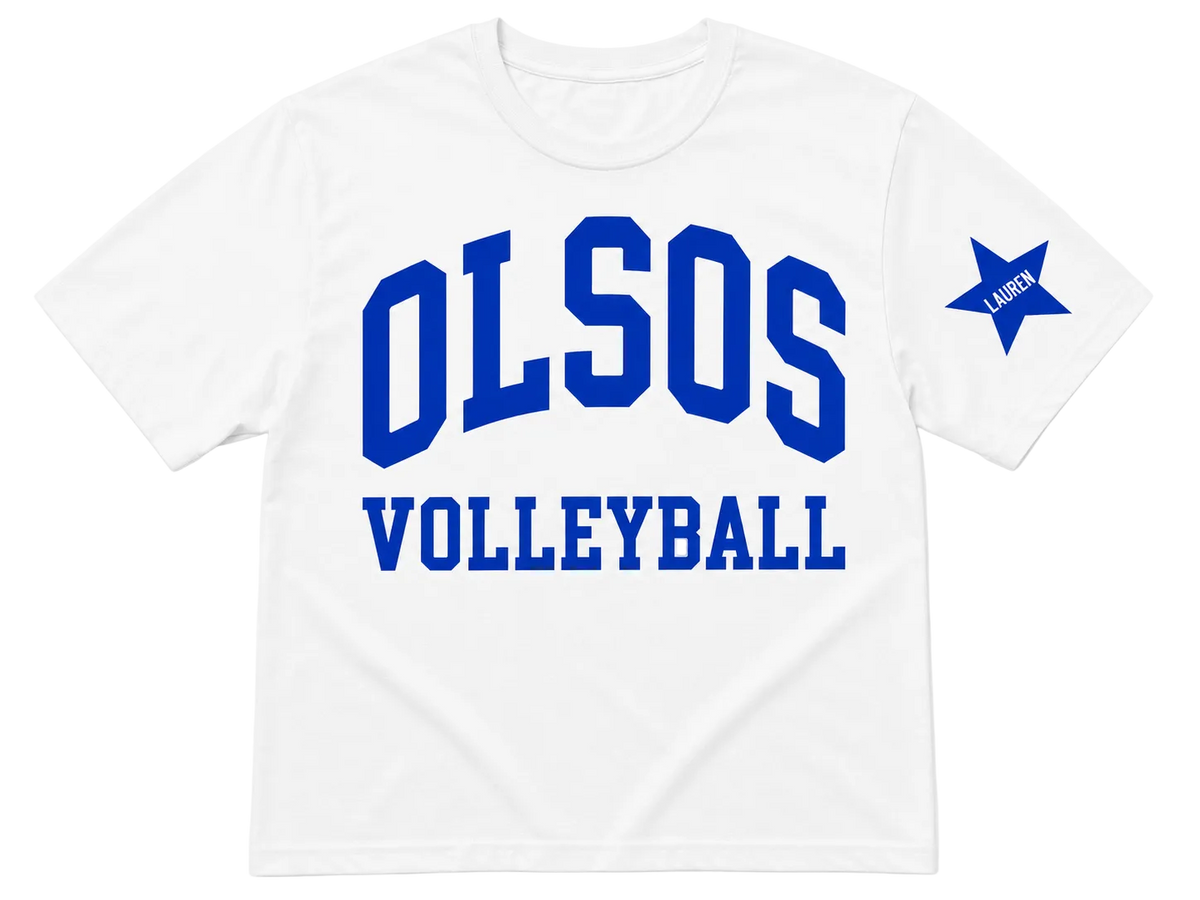 OLSOS Volleyball adult crewneck