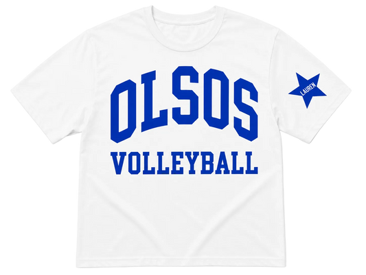 OLSOS Volleyball youth crewneck