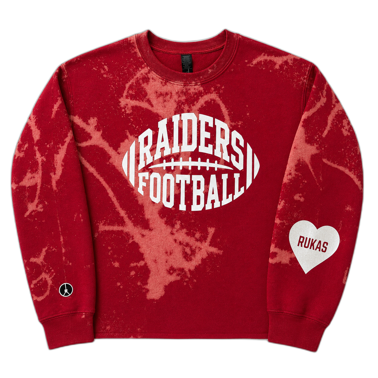 Raiders football crewneck