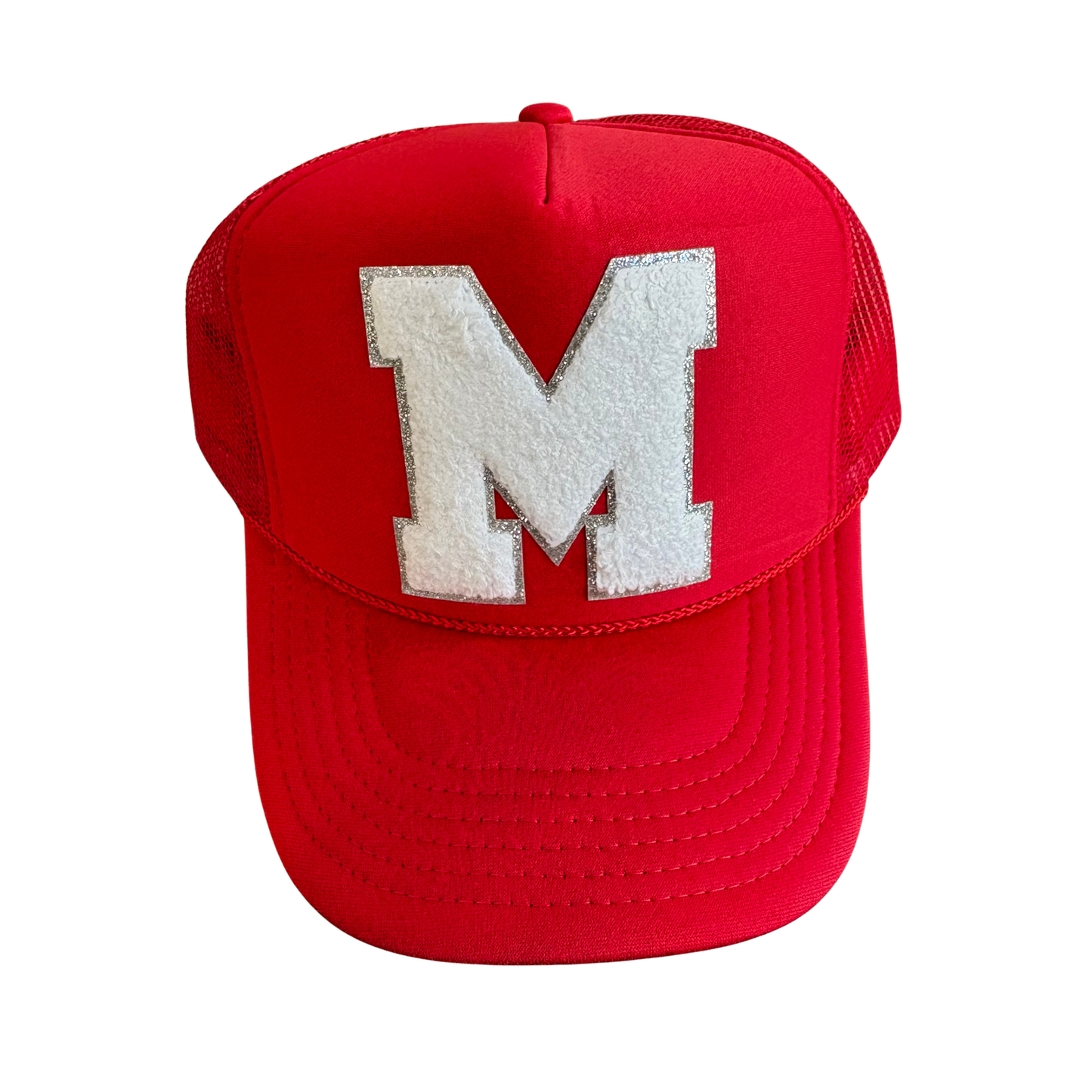 M Red Trucker Hat