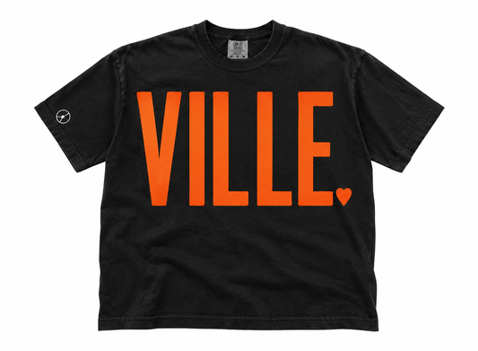 Ville🧡 boxy crop t-shirt