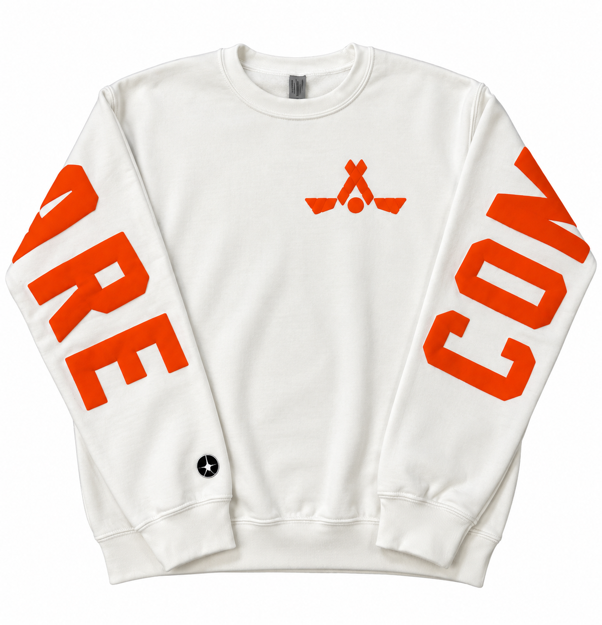 Compuware varsity letter crewneck