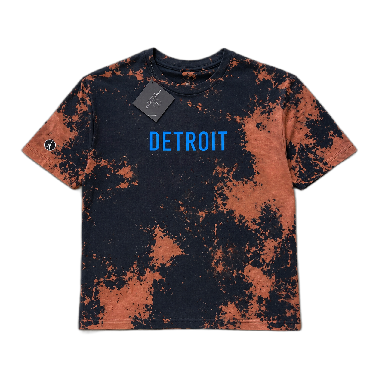 Detroit bleach wash T-shirt
