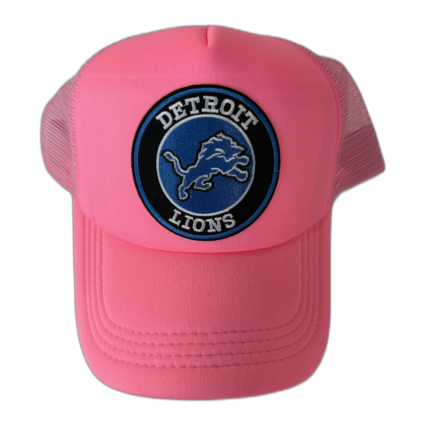 Detroit football canvas trucker hat